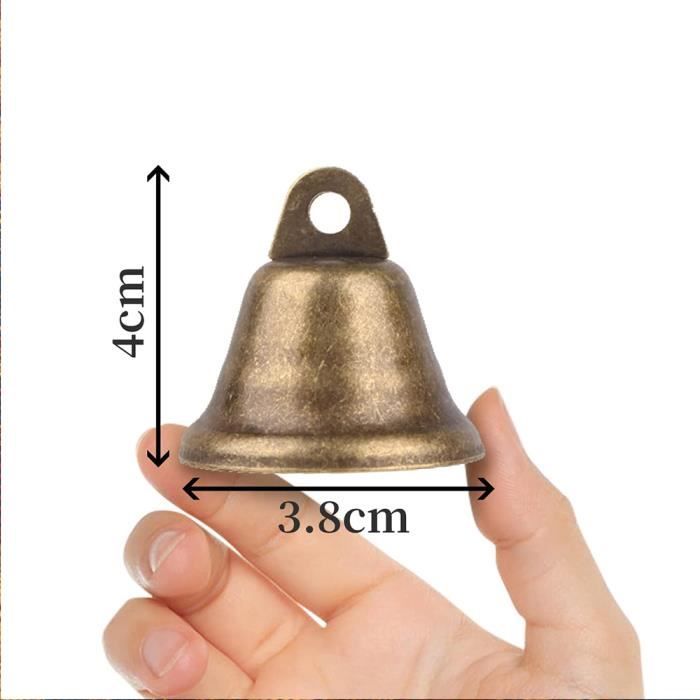 Petites Clochettes Vintage Petite Cloche Petite Clochette Vintage Bronze Antique Jingle Bells Pour Mariage Décoration De La Maison Décorations De Noël Cloches Éoliennes Cambriolage 20 Pièces