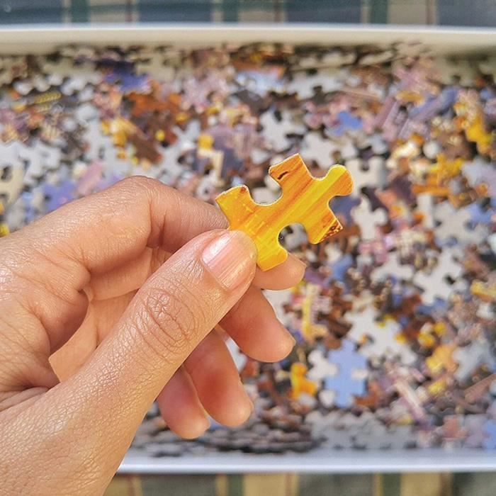 Puzzle de Paysage coloré pour adultesPuzzles en Bois Puzzle 1000