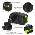 LiBatter Batterie P108 18V 5.0Ah packs de Batterie de Remplacement Lithium-ion compatible Ryobi ONE-2