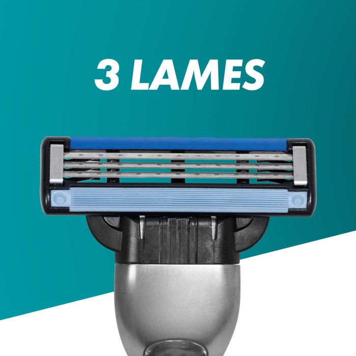 Lot De 10 Lames Gillette Sensor Excel - Recharge Pour Rasoir - Compatible Mach3 - Neuf Sous Blister