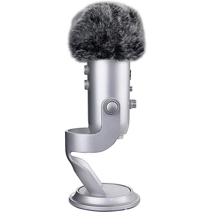 Bonnette Anti-Vent En Fourrure - Microphone Filtre Anti-Pop Professionel  Pour Réduire Bruit Pour Microphone Blue Yeti-Yeti Pr[N149] - Cdiscount TV  Son Photo
