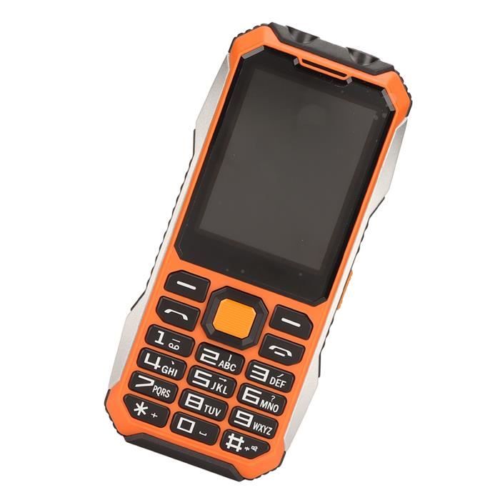 Orange) Téléphone Portable 2G Pour Personnes âgées SOS Big Button -  Cdiscount Téléphonie