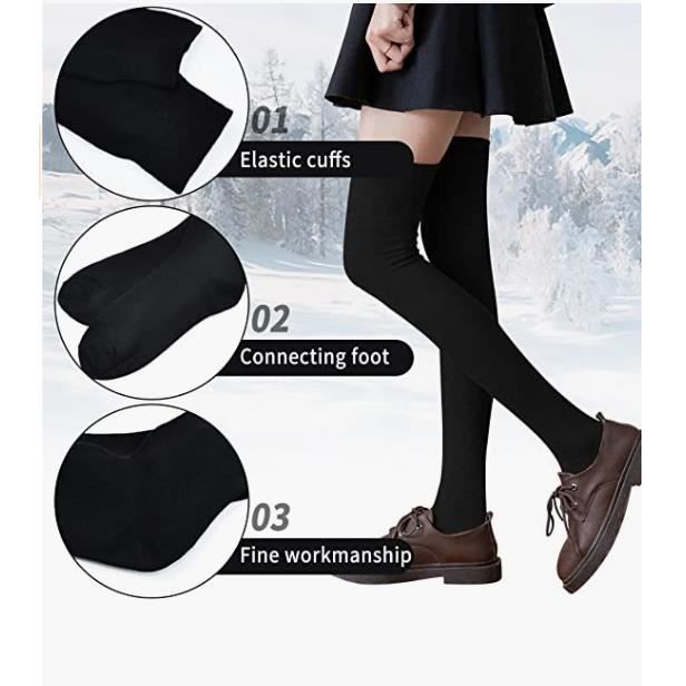 Chaussettes femme ELLE Basic Pack de 3 Paires ELLE Socquettes Noires 39-42  Pack de 3 paires elle socquettes noires - Cdiscount Prêt-à-Porter