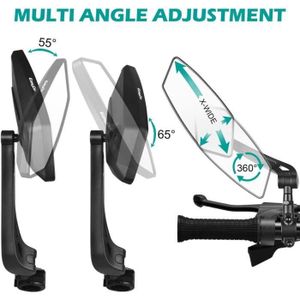 MAGICLULU 1 Paire Rétroviseur De Scooter Électrique De Miroirs Arrière