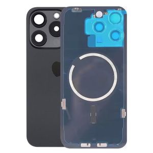 Vitre Arrière IPhone 15 Pro Max Avec Lentille & Logo - Plaque Incluse - Neuf Compatible Apple