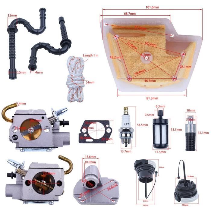 Carburatore per motosega Stihl MS270 MS270C MS280 MS280C sostituisce