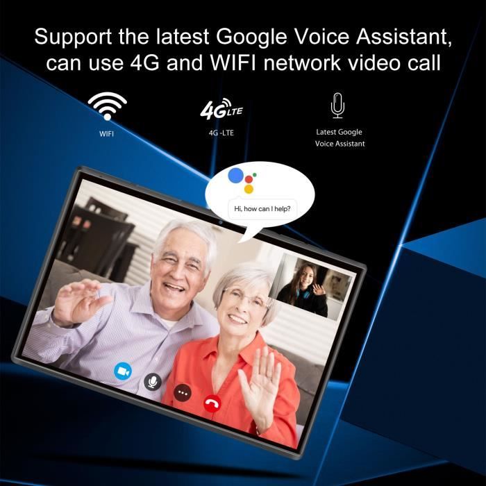 4G Tablette tactile-10 Pouces-3Go+32Go/128GB-Android3
