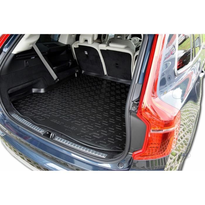 Tapis De Coffre Pour Volvo XC60 II (depuis 2017) - Protection 3D Antidérapante - Noir - Tous Temps
