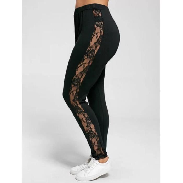 Legging dentelle grande taille hotsell