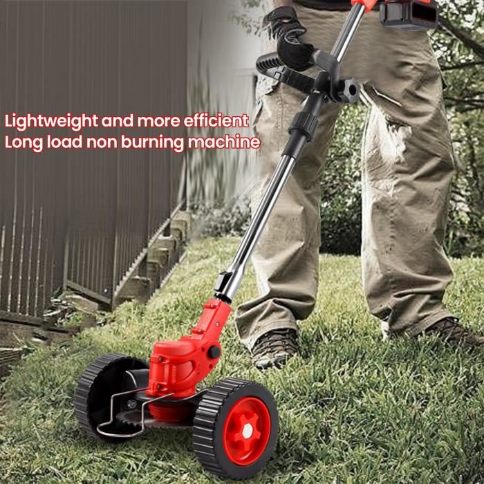 Débroussailleuse Électrique Sans Fil 21V - 2 Batteries 3.0Ah