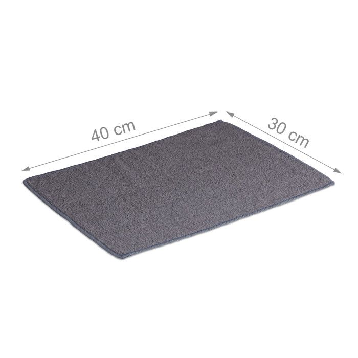 Carbigo 10x Chiffons Microfibre Pour Verre 400 GSM - Chiffons Vitres Anti-Rayures Sans Peluches Pour Voiture, Maison & Écrans