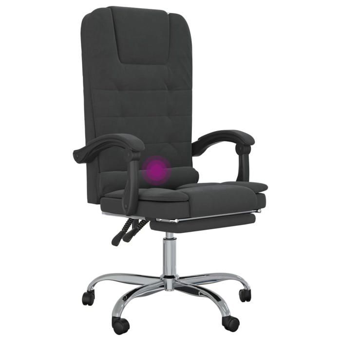 NEUF Fauteuil de massage inclinable de bureau - roulette 360°- Canapé ...