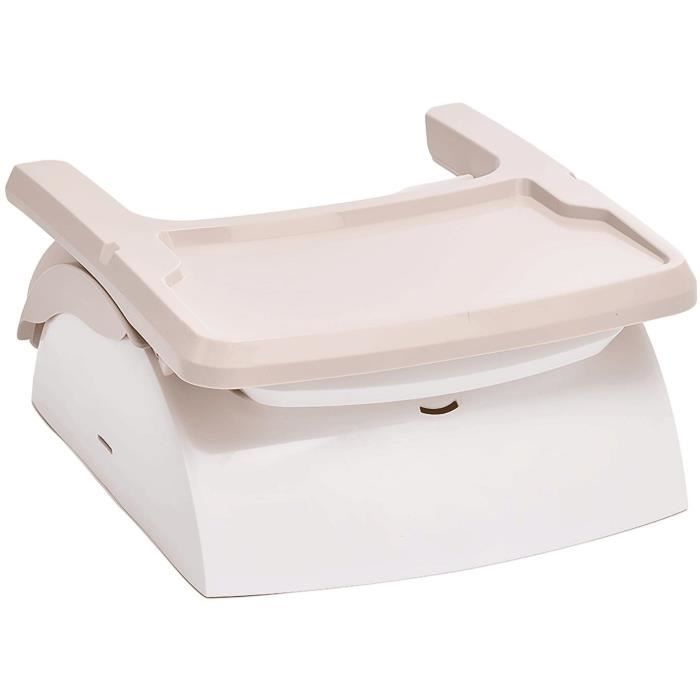 Rehausseur Chaise Enfant Lavable - Coussin PU Antidérapant Avec Double Ceinture - Portable Et Sûr