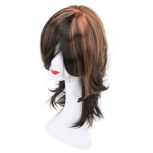 Perruque Femme Eleonore Longue Blonde Méchée Très Clair - Synthétique Bouclée - Taille M - Neuve étiquetée