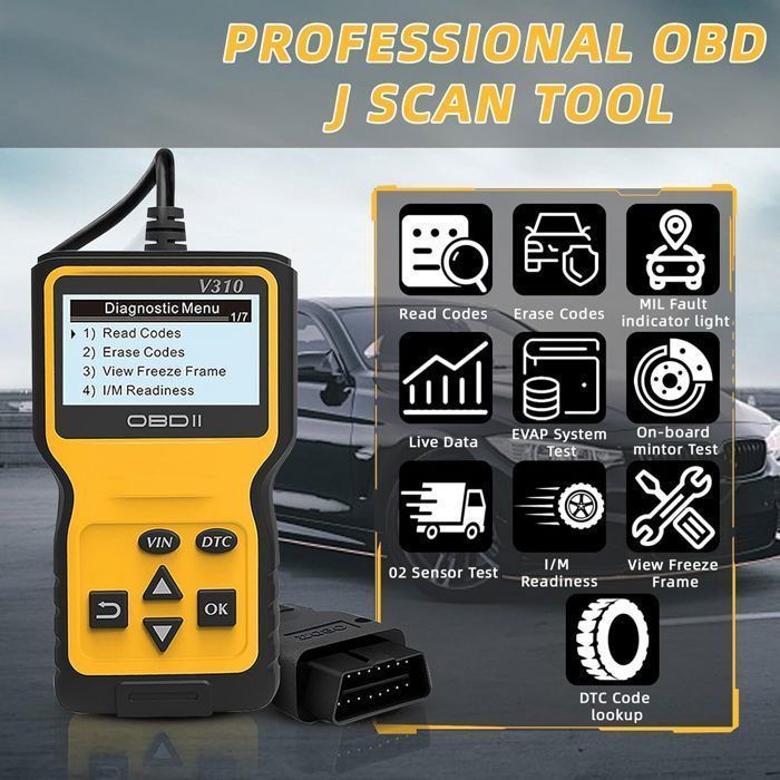 Allstric® Obd2 Diagnostic Voiture Ultiarque. El 327 Outils Diagnostics Systèe