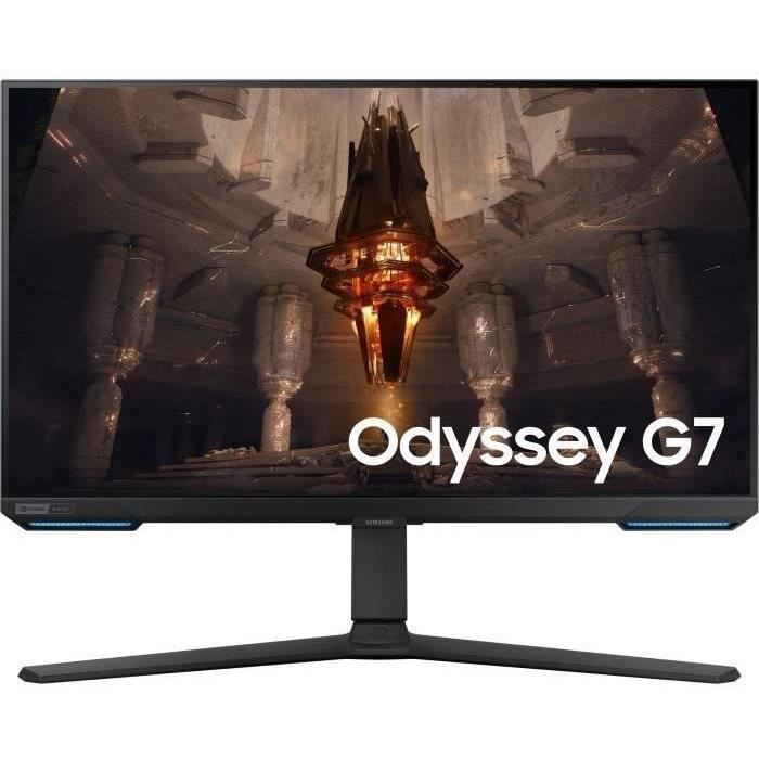 Ecran PC Gamer Incurvé - SAMSUNG - ODYSSEY G5 - G55A S27AG550EP - 27'' QHD  - Dalle VA - 1 ms - 165Hz - HDMI / DisplayPort - AMD Free - Cdiscount  Informatique