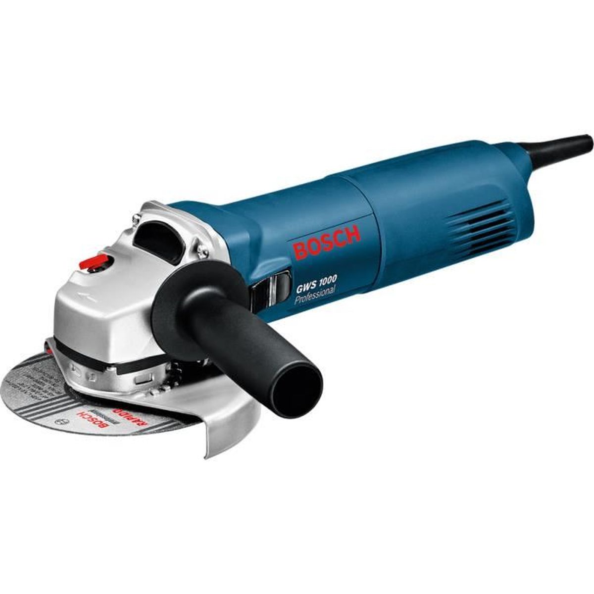 Meuleuse Bosch Professional Gws 1000 O125 Mm Professionnelle Meuleuse D Angle 1000 W 125 Mm Achat Vente Meuleuse Meuleuse Bosch Professional Cdiscount