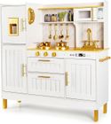 LEOMARK Gold - Une Magnifique Cuisine pour Enfants Effets Sonores et Lumineux Accessoires Réalistes Jeu Créatif!