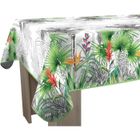 LE LINGE DE JULES Nappe Anti-taches Fleur de paradis