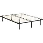 Sommier à Lattes 160x200 cm- DEWINNER - Acier Renforcé - 26 Lattes - 7 Pieds Inclus