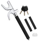 KEESIN Canne Antivol Volant Voiture, Antivol Bloque Volant Haute Sécurité, Cadenas Antivol pour la Sécurité du Véhicule avec 3 Clés