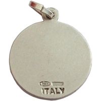 Médaille de Saint-Michel Archange En Argent Massif 925 avec la Chaîne En Argent 925