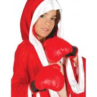 Gants de boxe enfant - Marque - Rouge - Fermeture à scratch