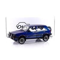 Voiture Miniature de Collection - OTTO MOBILE 1/18 - VOLKSWAGEN Golf II Country - 1990 - Bright Blue Metallic - OT973