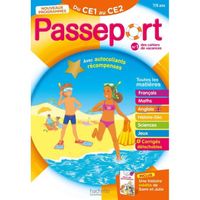 Passeport - Du CE1 au CE2 7-8 ans - Cahier de vacances 2023