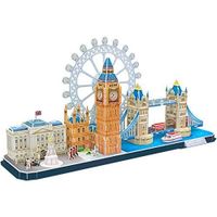 Puzzle 3D de la Ville de Londres - CUBICFUN - 100-200 pièces - Pour Enfant de 10 ans et plus