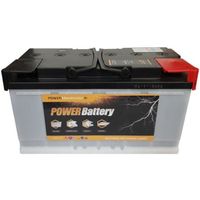 Batterie de Démarrage à Décharge Lente 12v 130Ah Double Borne Sans Entretien Antifuite 353 x 175 x 215 mm Loisirs Camping-Car