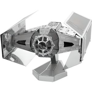 VAISSEAU À CONSTRUIRE Maquette Métal 3D Star Wars Vaisseau Dark Vador - Star Wars - 14 ans - 1 pièce - Garçon - Adulte - Gris