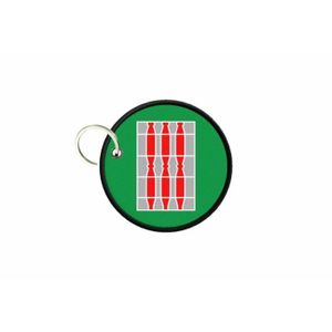 HSKRKOW 1 Pièces Porte Clef Pour Fi-At 500, Accessoires Porte-Clés