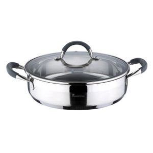 Masterpro Gravity Marmite avec couvercle 16/ x 10/ cm Argent