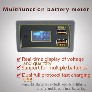 TESTEUR DE BATTERIE ZK BC 4.5 32v batterie au lithium au plomb voltmèt