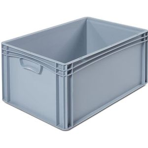 jaune L x l x h 600 x 400 x 410 mm lot de 2 Bac gerbable normes Europe /à parois et fonds ajour/és