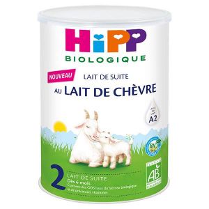 LAIT 2E ÂGE Hipp Bio Lait Infantile 2ème Âge Chèvre Bio 400g