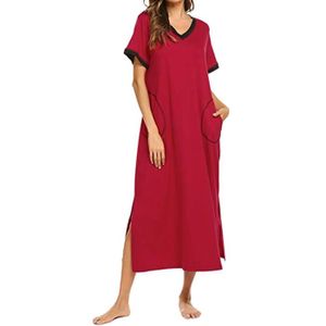 chemise de nuit longue grande taille pas cher