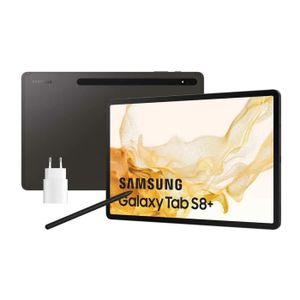TABLETTE TACTILE Tablette Samsung Galaxy Tab S8+ Noir 128 GB 8 GB R