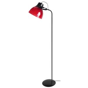LAMPADAIRE TOSEL Lampadaire liseuse 1 lumières - luminaire intérieur - plastique rouge - Style pop color - H150cm L29cm P29cm