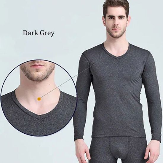 Valko Sous-Vêtement Thermique Homme - Pantalon Chauffant Legging Doublé Polaire