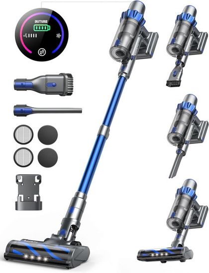 Aspirateur Sans Fil Vozascly F10 Flex - 400W, 38KPA, 60 Min Autonomie, Léger Et Puissant Pour Maison