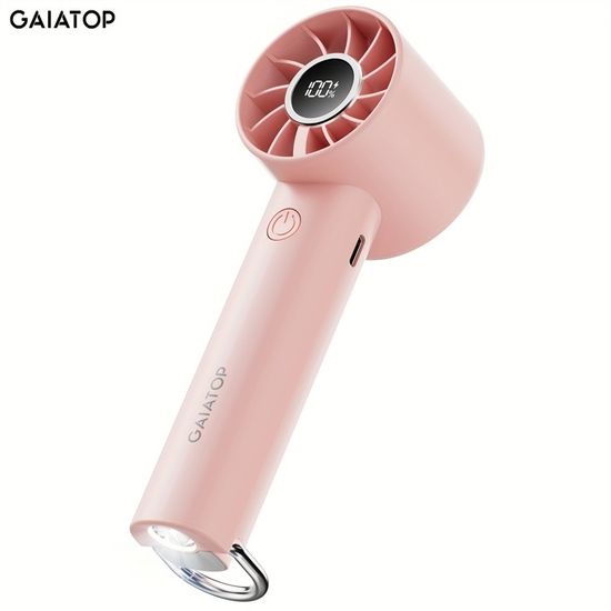 Gaiatop Mini Ventilateur USB De Bureau – Portable, Silencieux <50dB, 3 Vitesses, Idéal Maison, Bureau, Voiture & Voyages