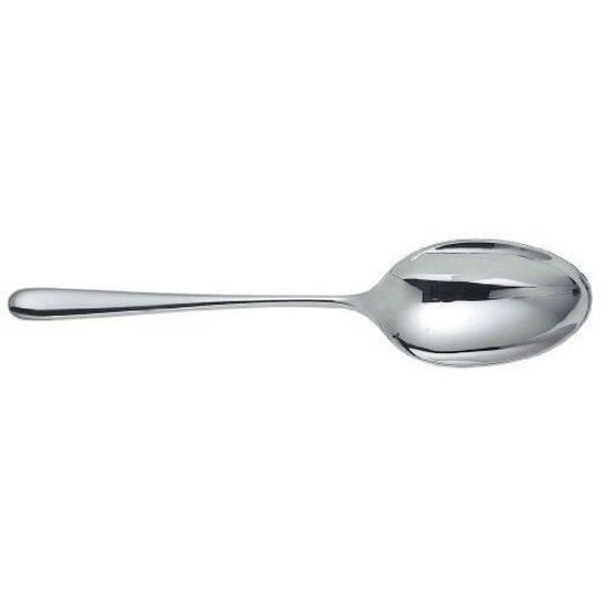 Alessi Caccia Cuiller De Service En Acier Inox 18/10 Brillant – Design Classique Italien 1938 Par Luigi Caccia Dominioni