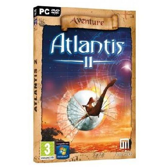 Atlantis II 2 – Jeu PC Version Française Intégrale – Bon état – Aventure Mythique