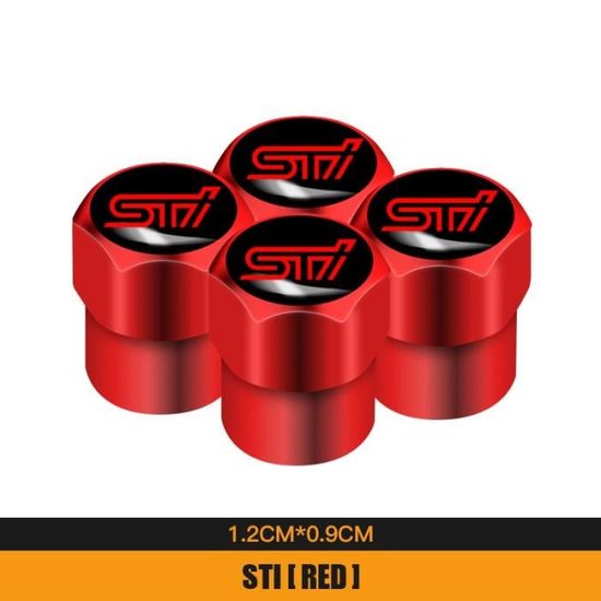 8 Bouchons De Valve En Alliage D'aluminium Rouge – Universels Pour Voiture, Moto, Vélo, SUV – Design Anti-corrosion Et étanche