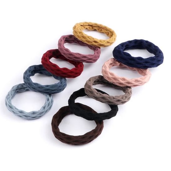 Serre-tête Fin Sans Pression HAZMA - 6 Pièces, élastiques Pour Porteurs De Lunettes, Couleurs Assorties