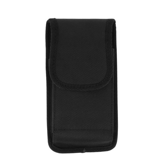 Étui Ceinture Vertical Pour Xiaomi Redmi Note 13 Pro – Mousqueton, Clip Rotatif & Boucle, Protection Latérale Robuste, Noir – Idéal Quotidien & Chantier