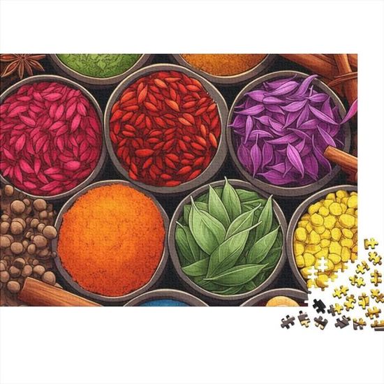 Puzzle Escape Game Ravensburger - Puzzle Adulte - Puzzle 1000 Pièces - Epices Du Monde Entier - Adultes Et Enfants à Partir De 14 Ans - Puzzle De Qualité Supérieure - Evasion - 12000355 Puzzle Enigme