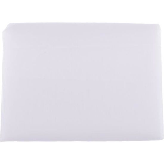 6 Pièces 2.2m 1.1m Toile Thermocollant Blanc Entoilage Coton Rigide pour Renfort Sac au Metre Largeur 100 cm